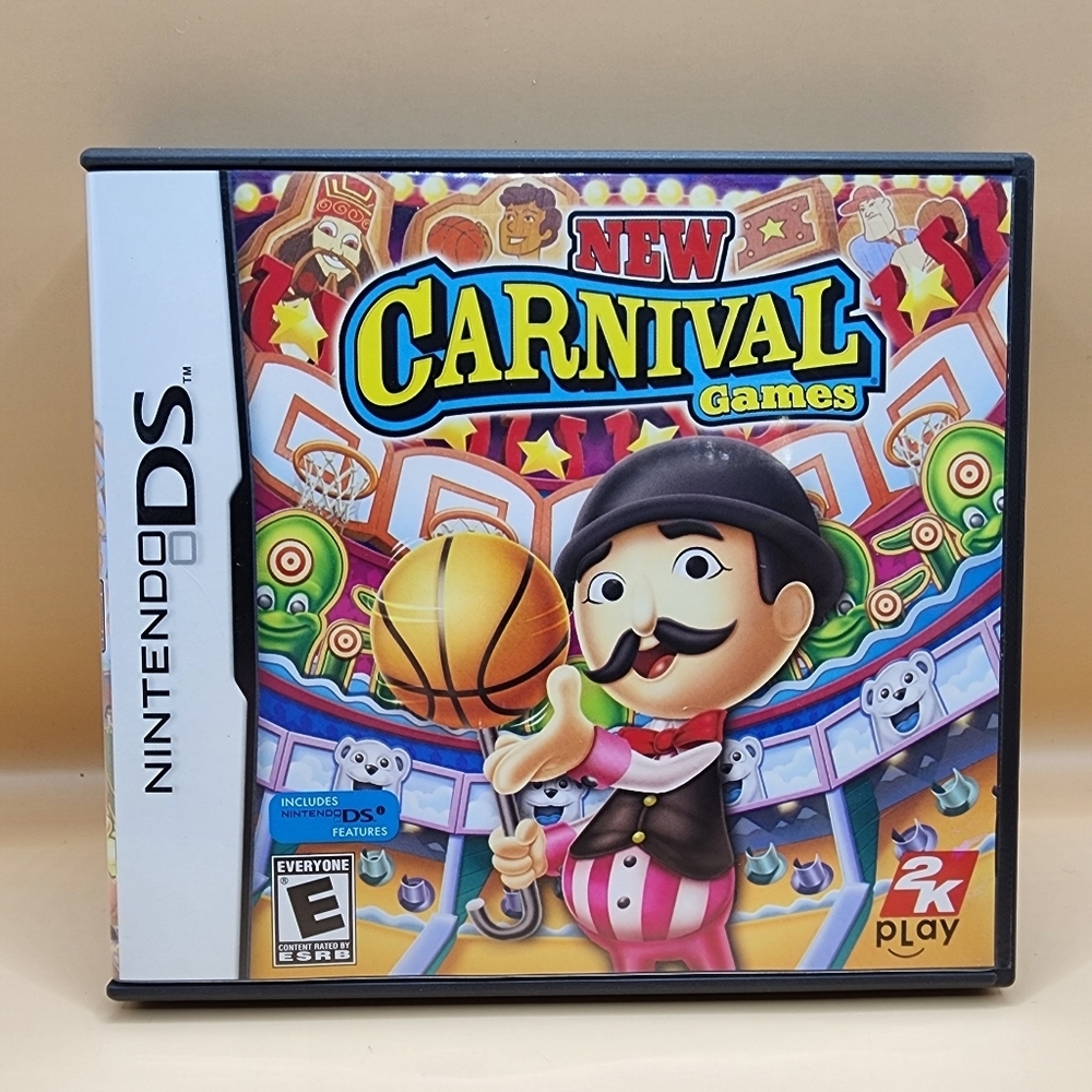 Carnival Games (Nintendo DS, 2008) With Manual